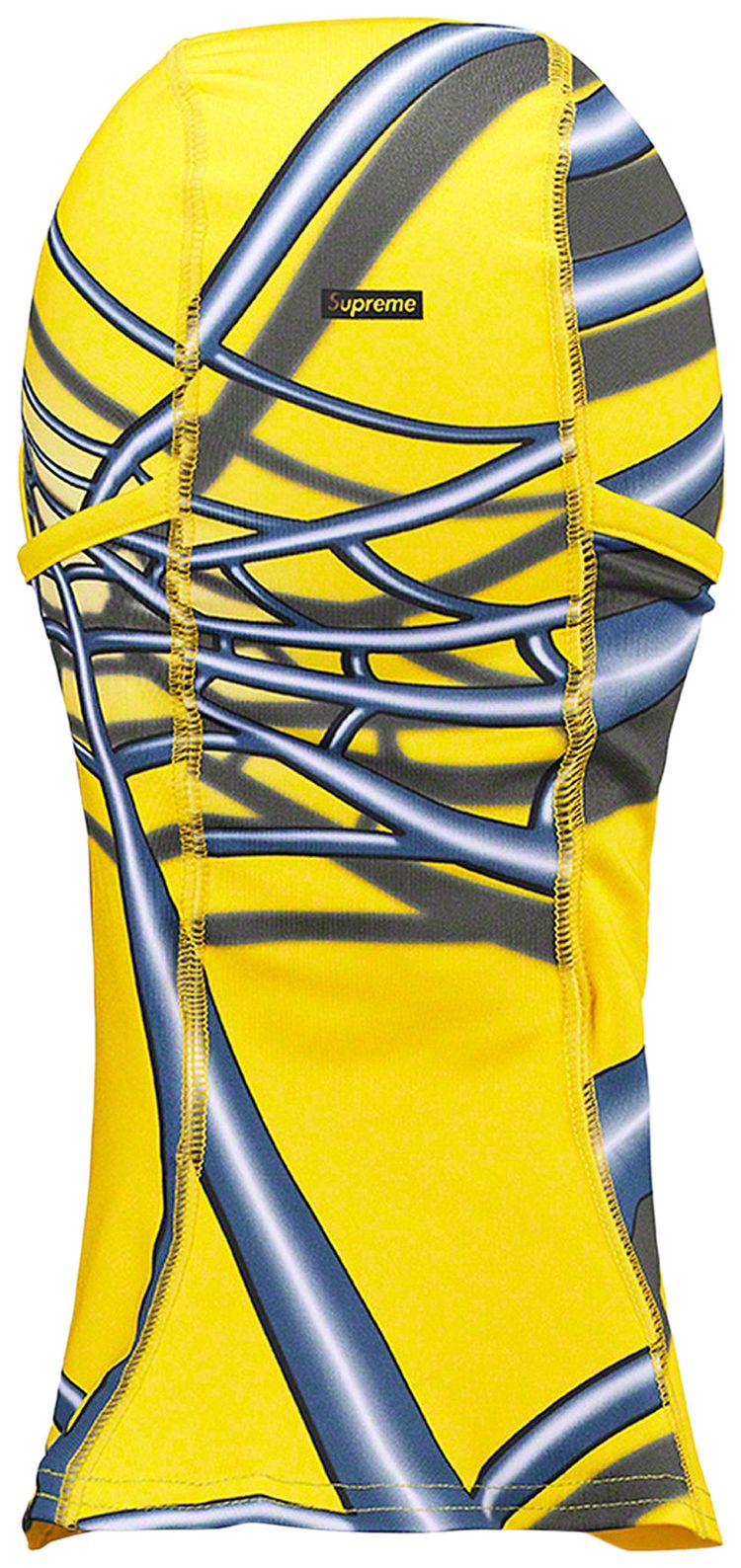Supreme x Spyder Web Lightweight Balaclava Yellow