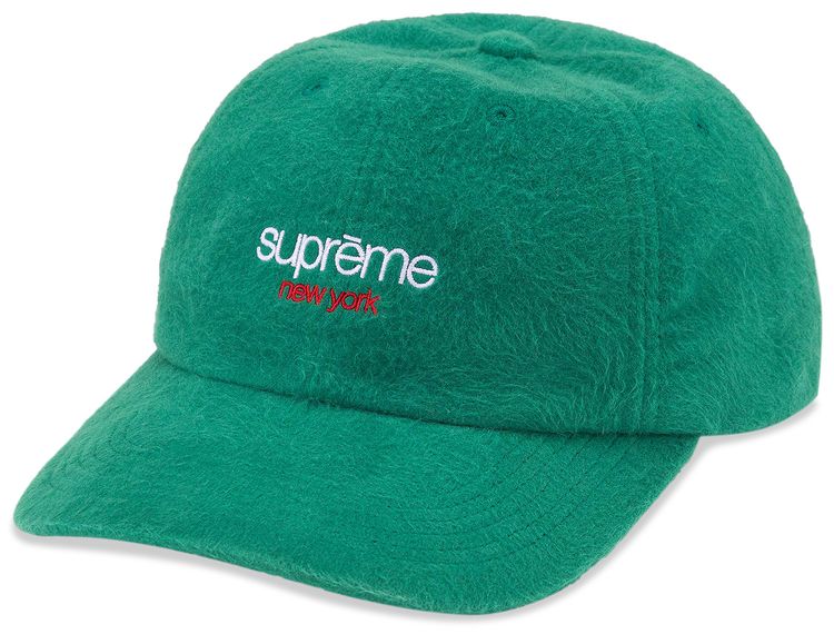 Supreme Washed Flannel 6 Panel Green