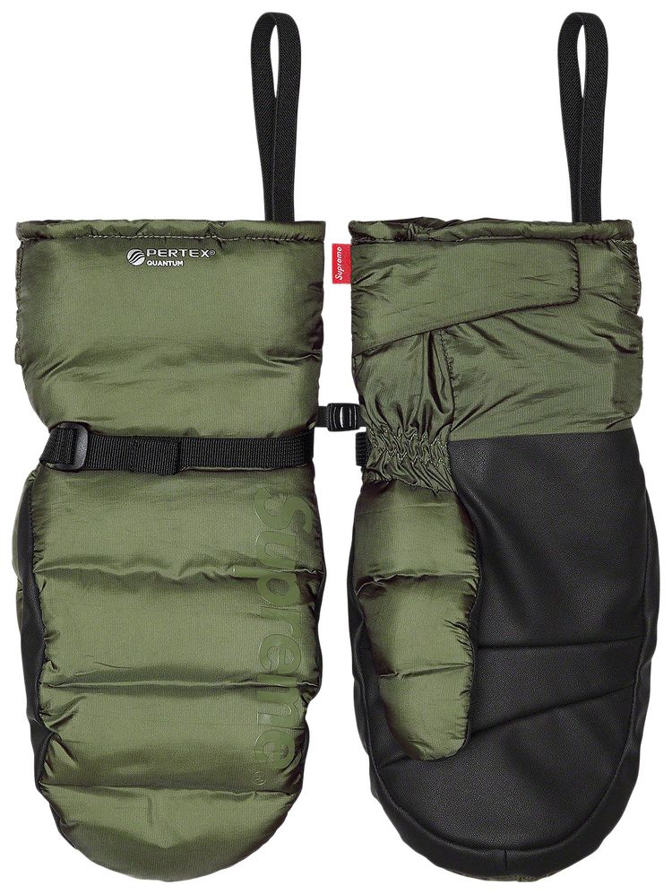 Supreme Featherweight Down Mittens Olive