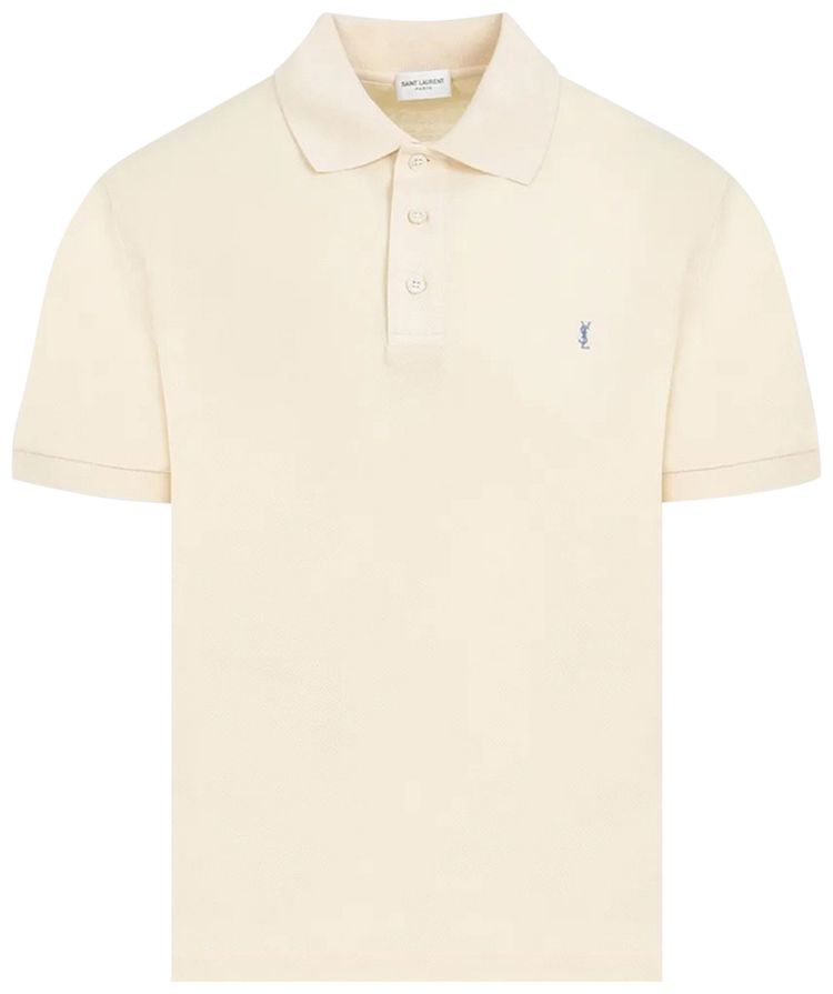 Saint Laurent Polo Shirt JauneBleu