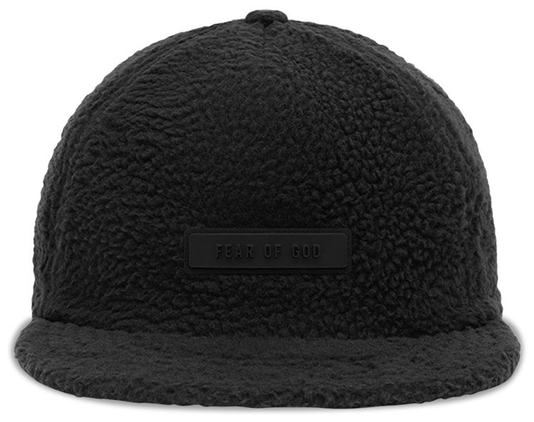 Fear of God Essentials Baseball Cap Jet Black