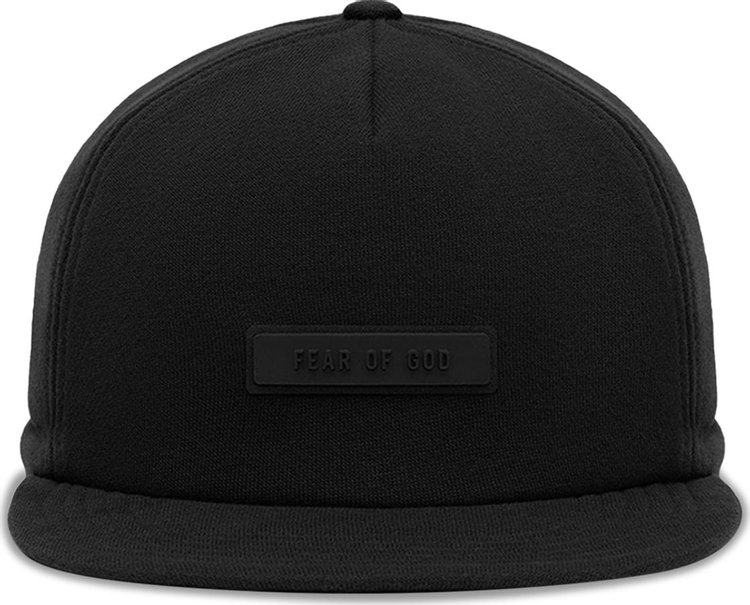 Fear of God Essentials Baseball Cap Jet Black