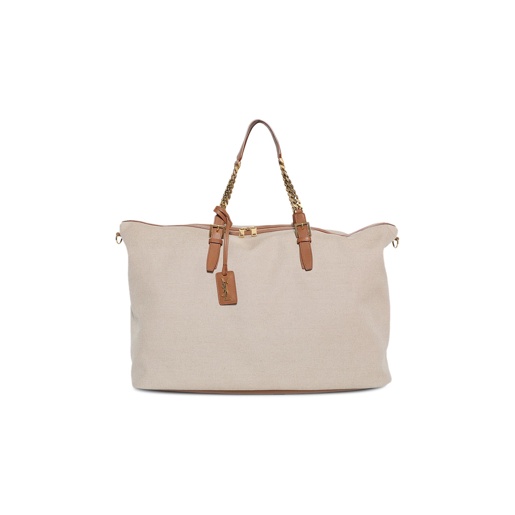 Buy Saint Laurent Travel Bag 'Desert Dust/Brick' - 773705 FAC7T