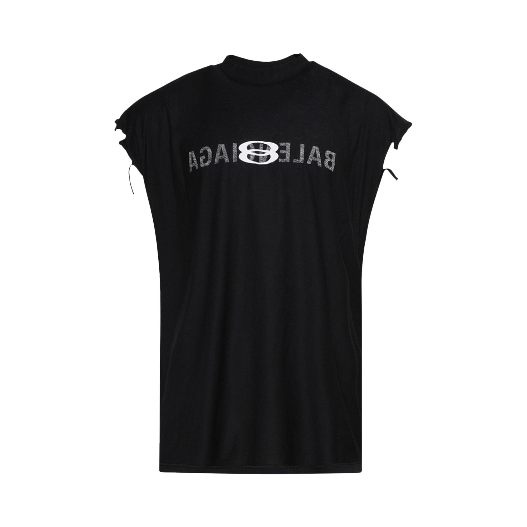 Tシャツ・カットソー BALENCIAGA BLACK ACTIVEWEAR SLEEVELESS TOP Balenciaga Sleeveless and tank tops for Women | Online Sale