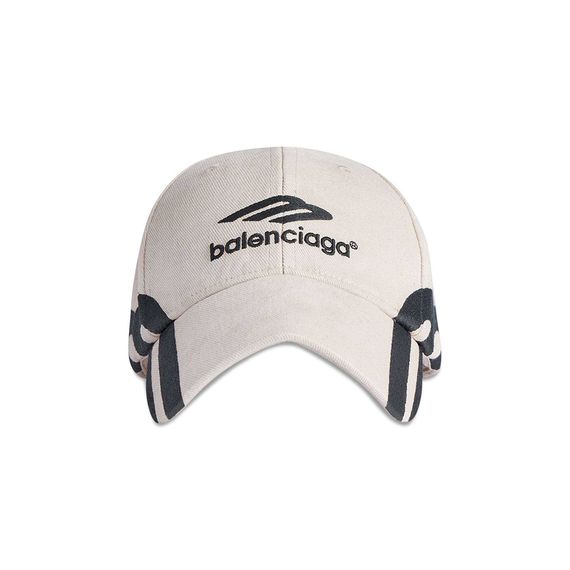 Buy Balenciaga 3B Logo Cap 'Light Beige/Black' - 766860 410B2 9460 | GOAT