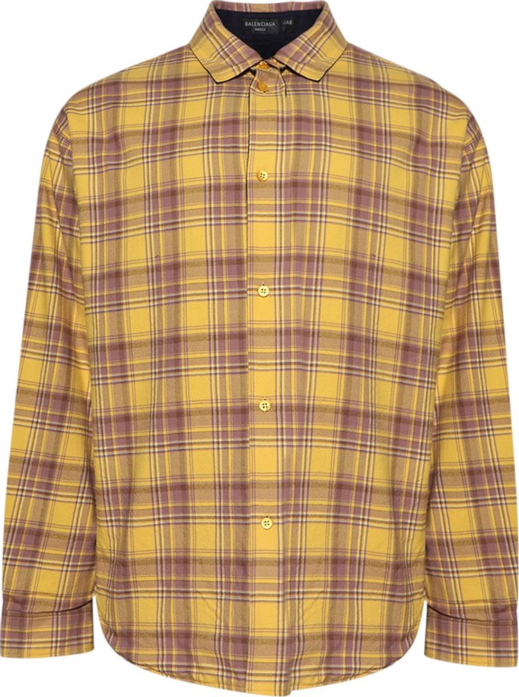 Balenciaga Reversible Shirt Bleached Yellow