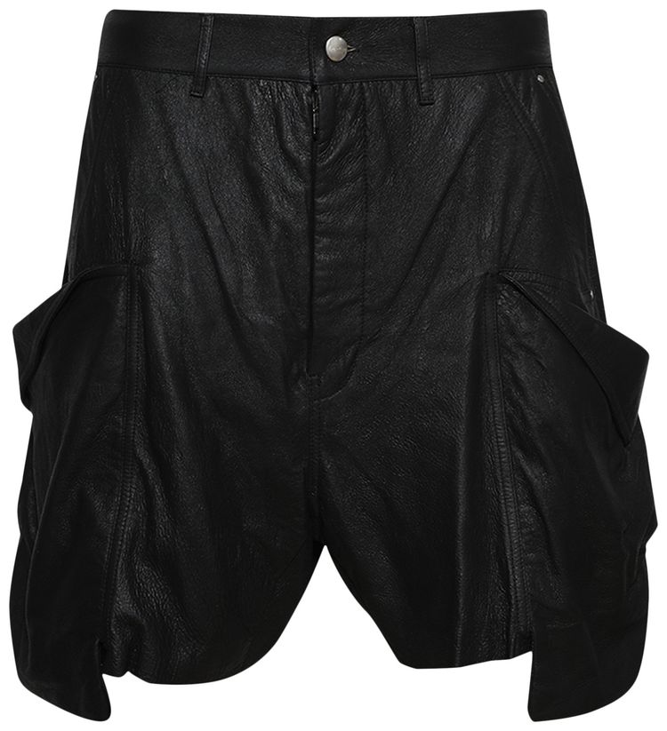 Rick Owens Stefan Cargo Shorts Black