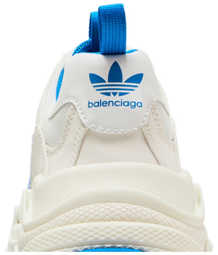 Balenciaga x Adidas Wmns Triple S Sneaker White Blue