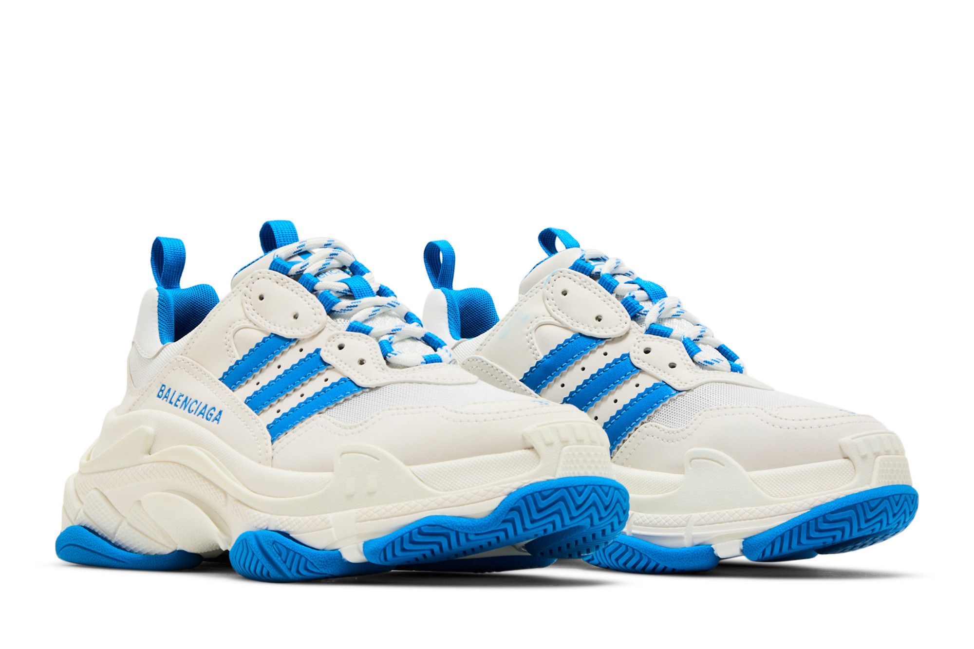 Buy Balenciaga x Adidas Wmns Triple S Sneaker 'White Blue