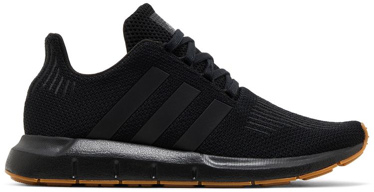 Adidas Swift Run 10 Big Kid Black Gum