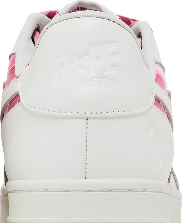 Bapesta Icon ABC Camo   Pink