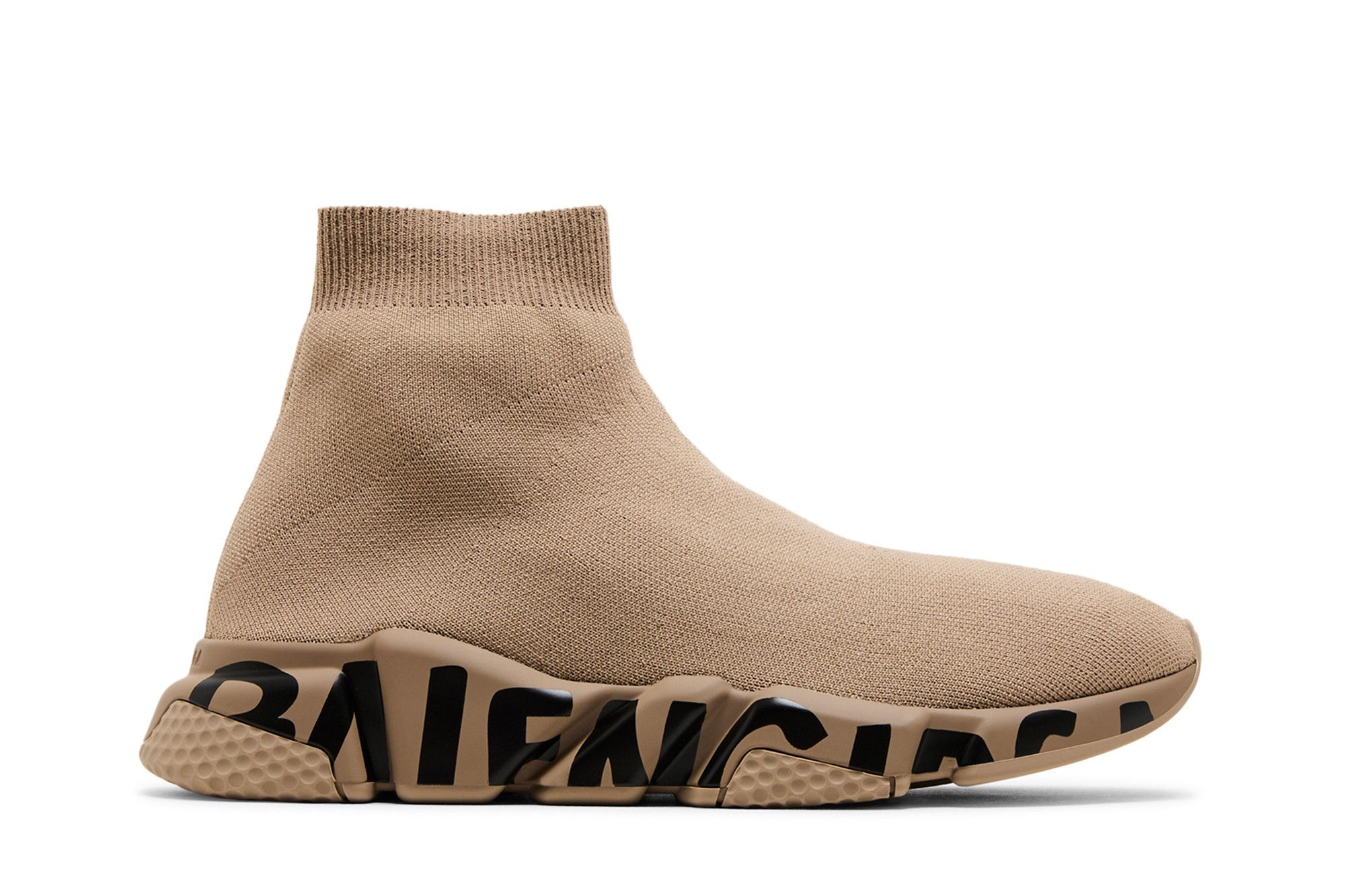 Buy Balenciaga Speed Sneaker 'Midsole Graffiti - Dark Beige