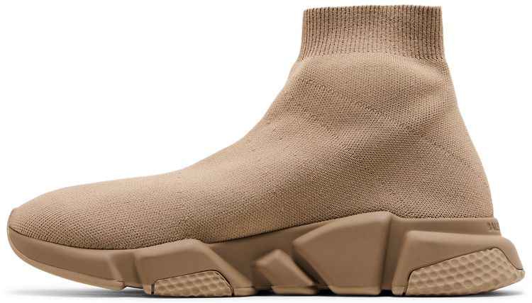 Balenciaga Speed Sneaker Midsole Graffiti   Dark Beige