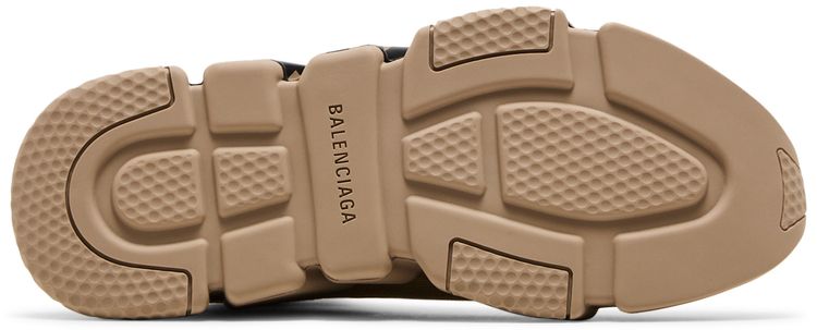 Balenciaga Speed Sneaker Midsole Graffiti   Dark Beige