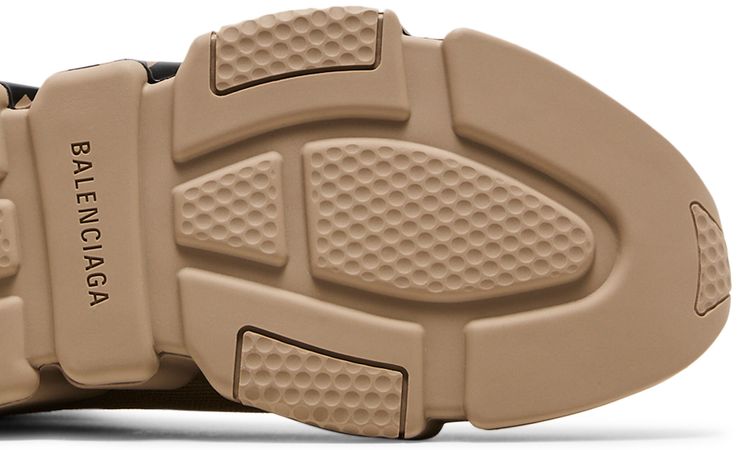 Balenciaga Speed Sneaker Midsole Graffiti   Dark Beige