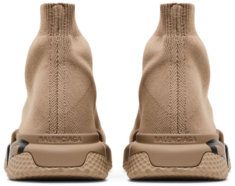 Balenciaga Speed Sneaker Midsole Graffiti   Dark Beige