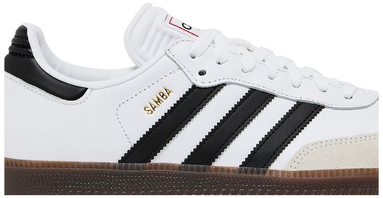 Adidas Samba Indoor White Black Gum