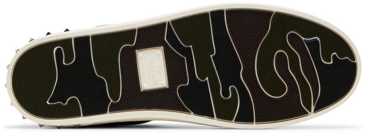Valentino Rockstud Fly Crew Sneaker Blue