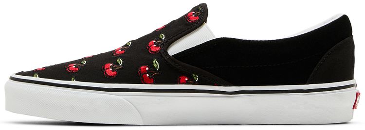 Vans Classic Slip On Cherries Black