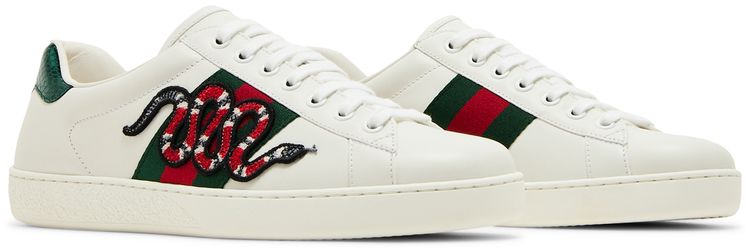 Gucci Ace Embroidered Snake