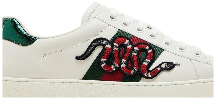 Gucci Ace Embroidered Snake