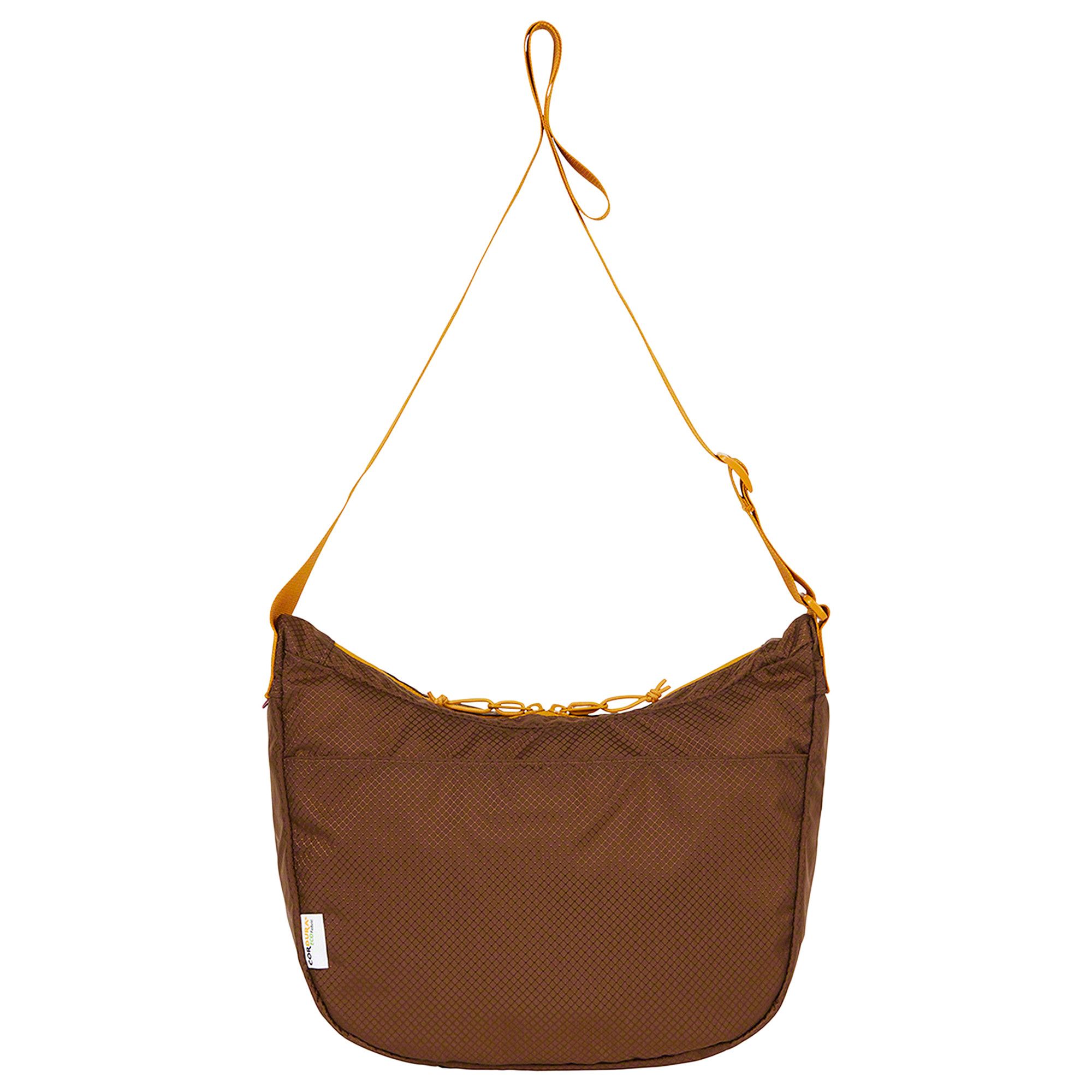 バッグ supreme small messenger bag brown SS22 Supreme small messenger bag Brown Water Resistant Black