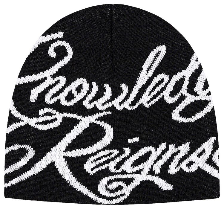 Supreme Knowledge Reigns Beanie Black