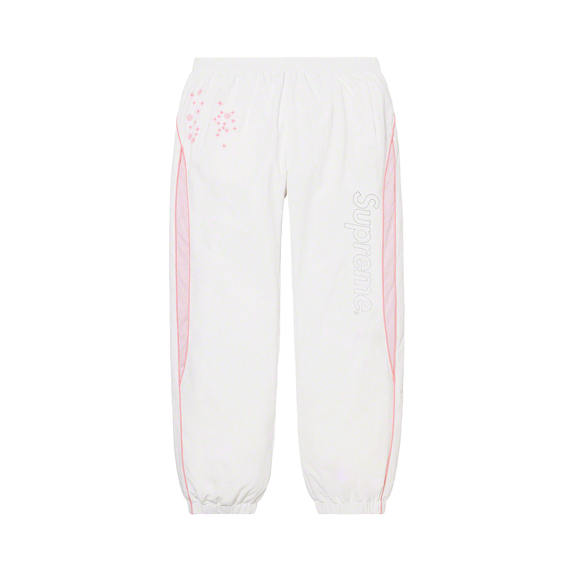 Buy Supreme AOI Glow-In-The-Dark Track Pant 'White' - SS22P56