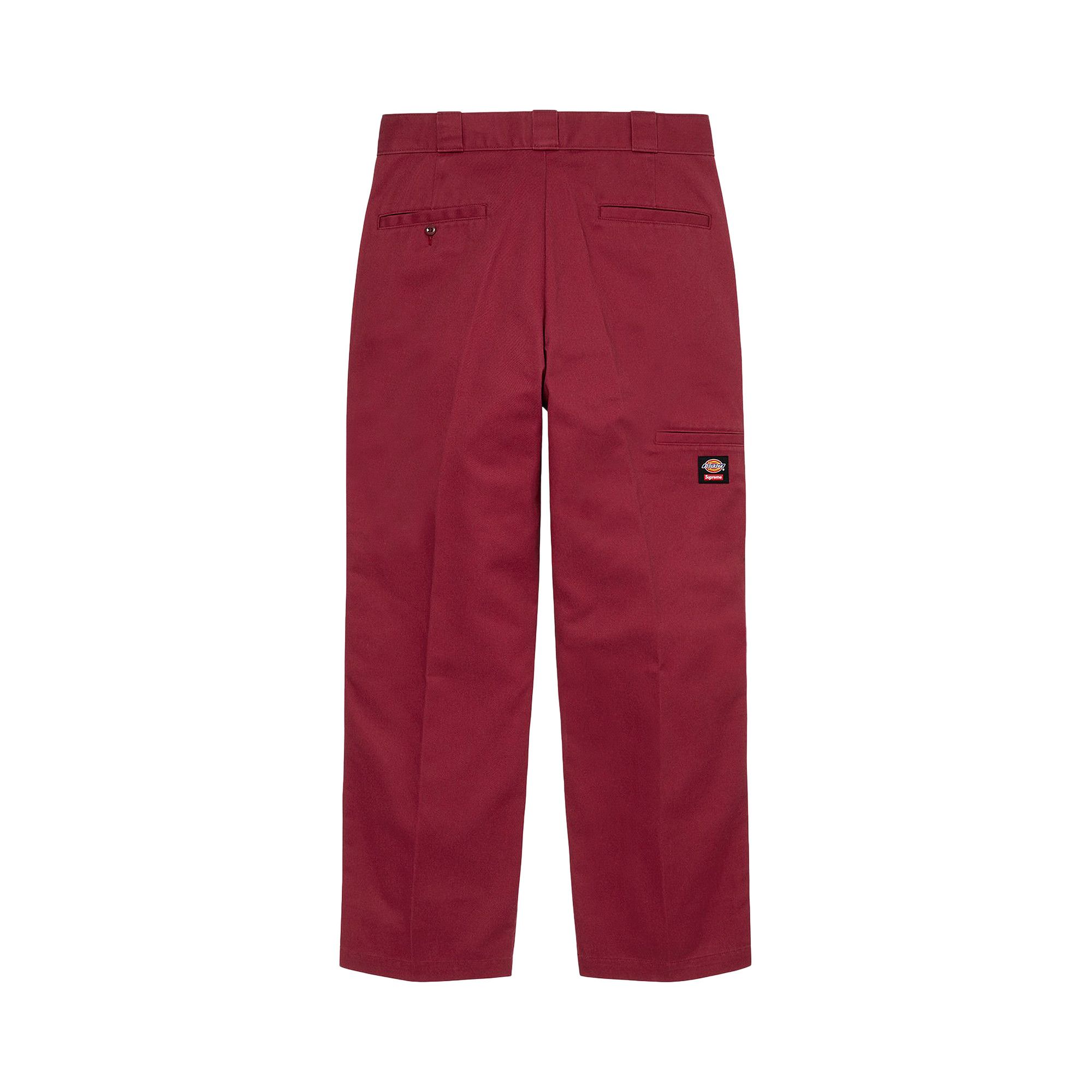 Buy Supreme x Dickies Stripe 874 Work Pant 'Maroon' - SS22P20