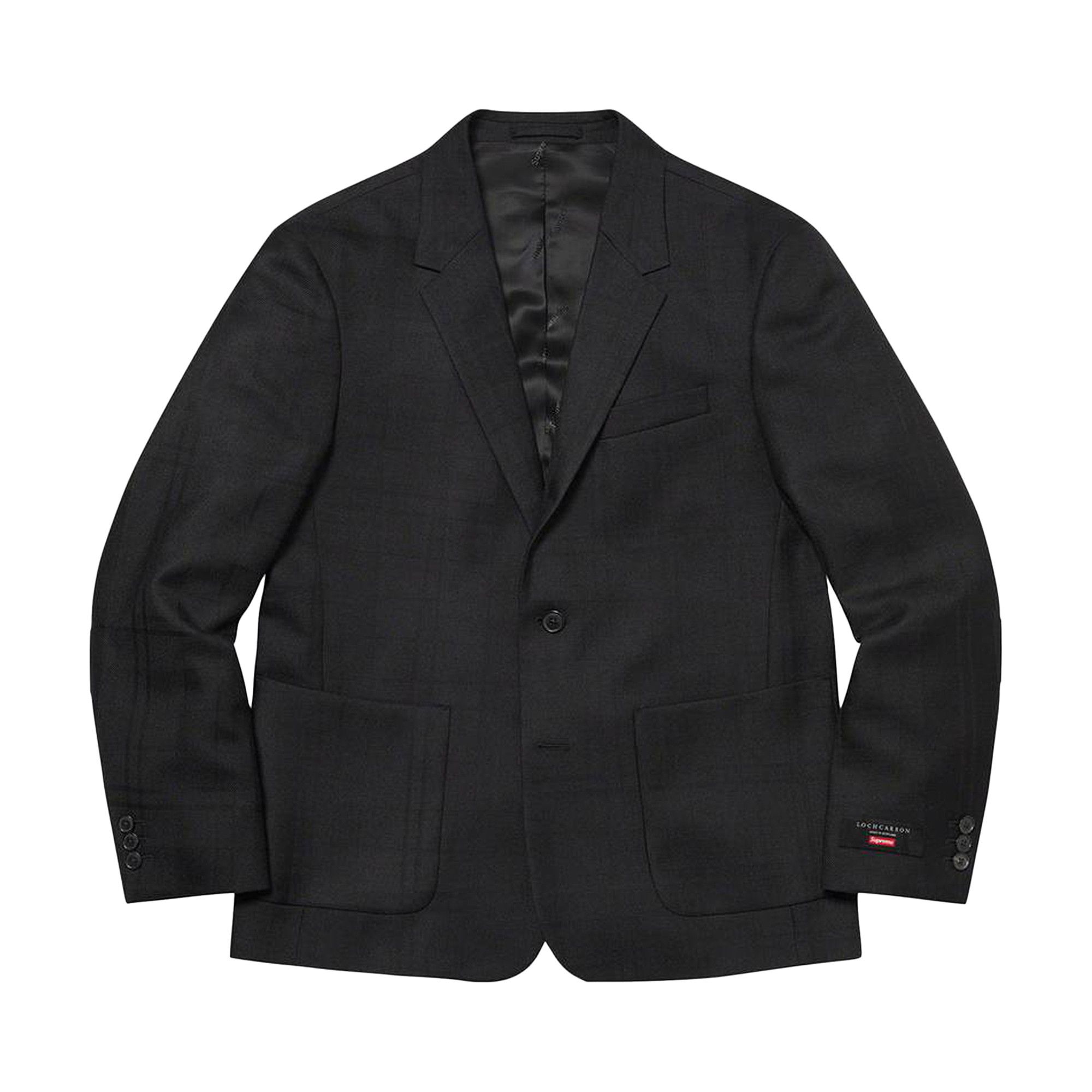 Buy Supreme Tartan Wool Suit 'Black' - SS22SU1 BLACK | GOAT
