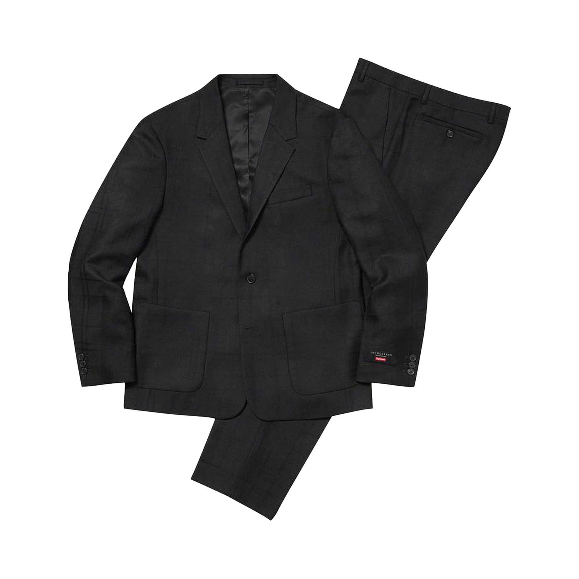スーツ supreme Tartan Wool Suit black Buy Supreme Tartan Wool Suit 'Black' - SS22SU1 BLACK | GOAT