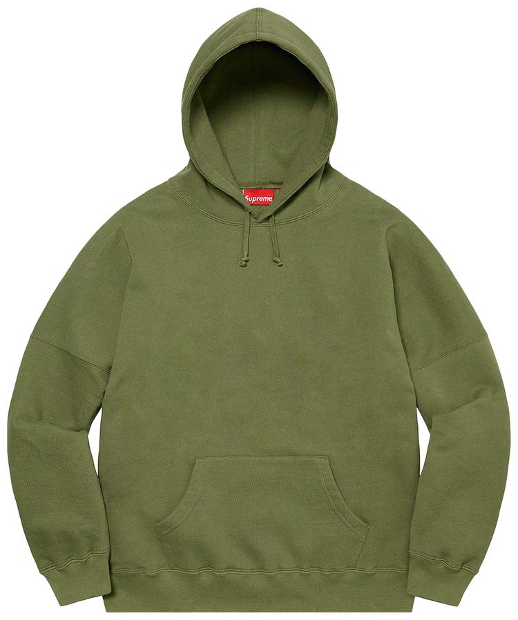 Supreme Beaded Hooded Sweatshirt Olive