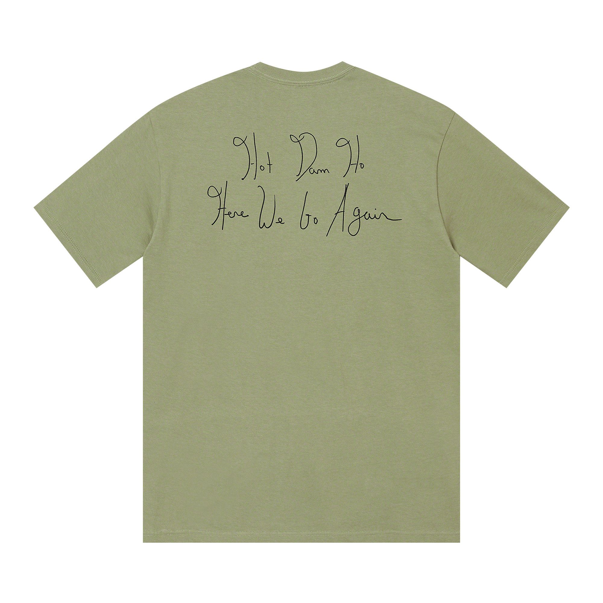 Buy Supreme Lil Kim Tee 'Light Olive' - SS22T59 LIGHT OLIVE