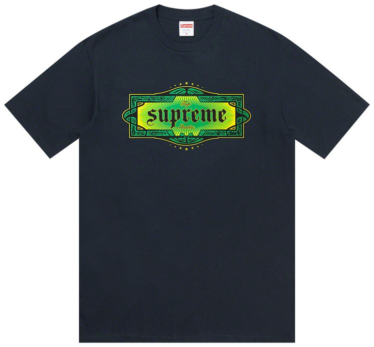 Supreme Top Shotta Tee Navy