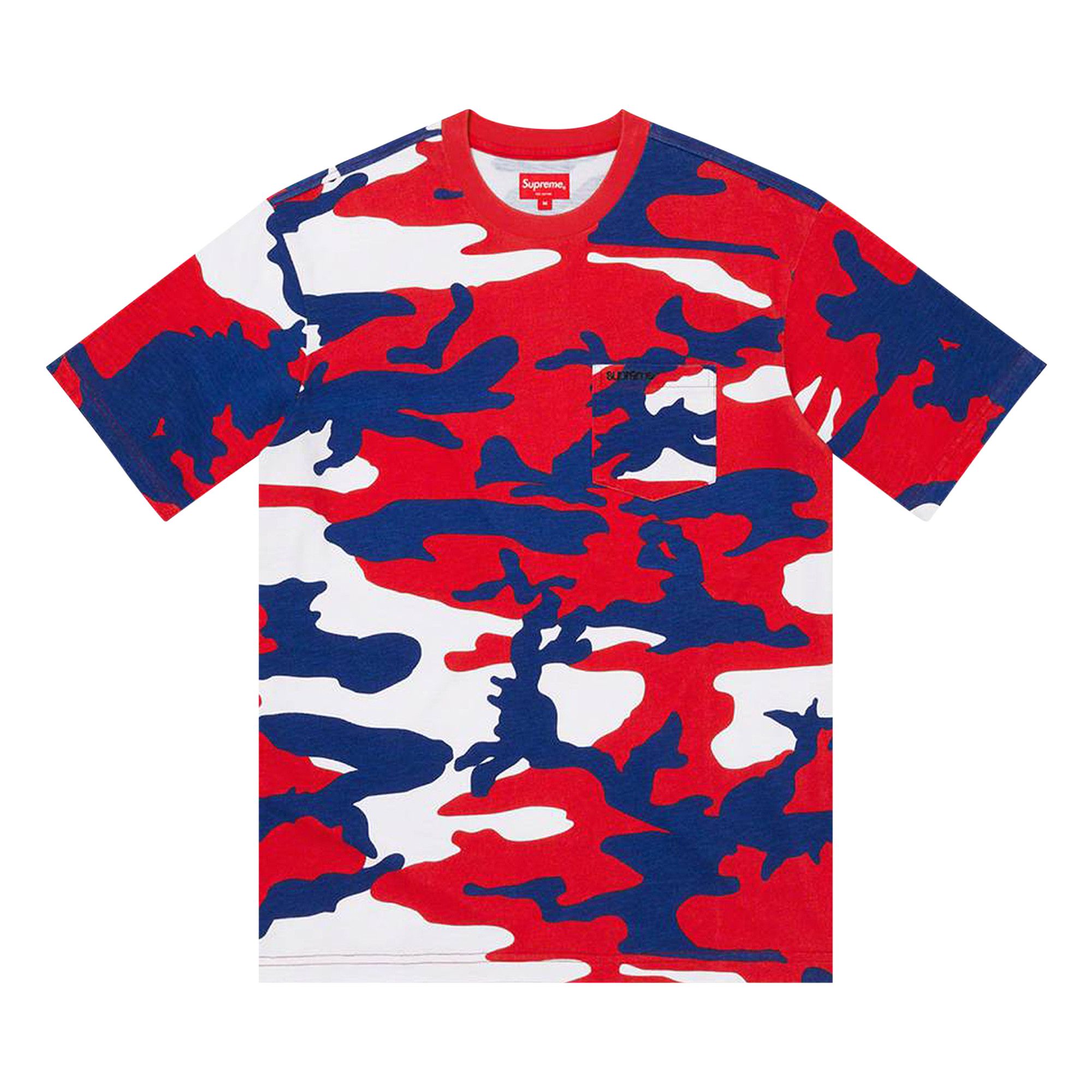 Supreme Pocket Tee Tiger Camo 迷彩　Tシャツ　カモ Supreme Pocket Tee Tiger Camo 迷彩 Tシャツ カモ Supreme-S-S-Pocket