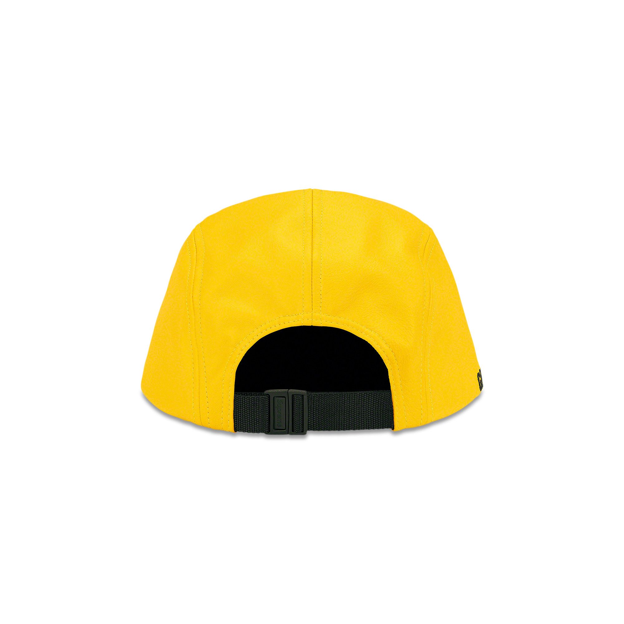 Buy Supreme GORE-TEX Leather Camp Cap 'Yellow' - SS22H113 YELLOW