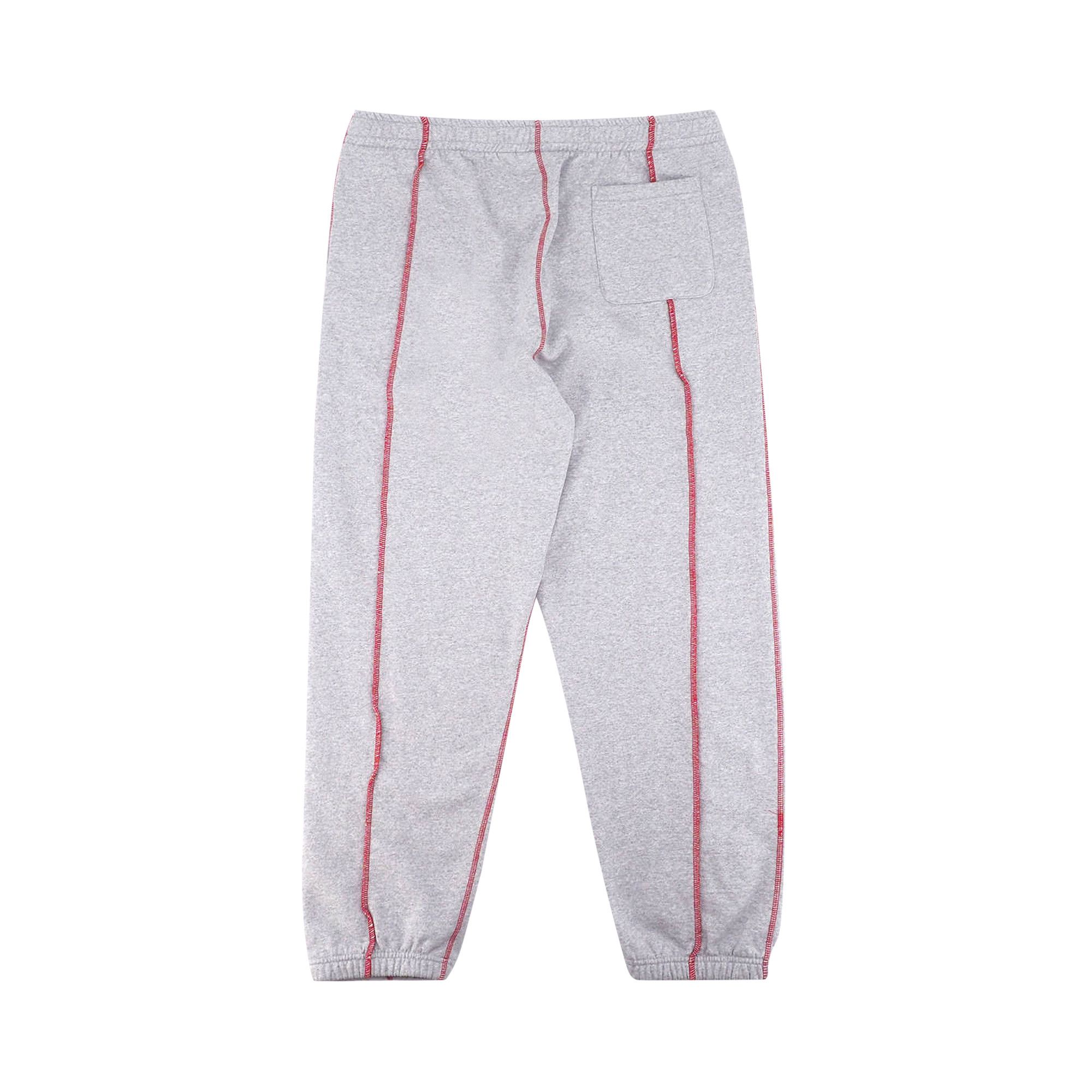 Buy Supreme Coverstitch Sweatpant 'Heather Grey' - SS22P41 HEATHER