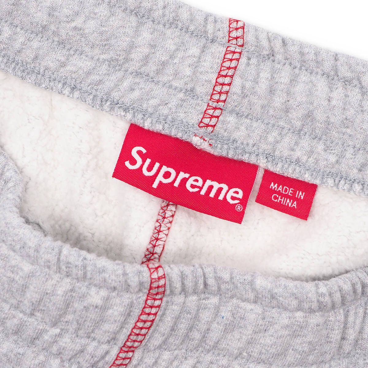 Buy Supreme Coverstitch Sweatpant 'Heather Grey' - SS22P41 HEATHER