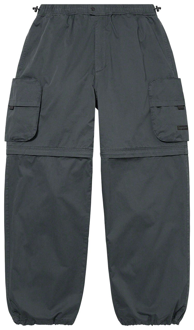 Supreme Cargo Zip Off Cinch Pant Black