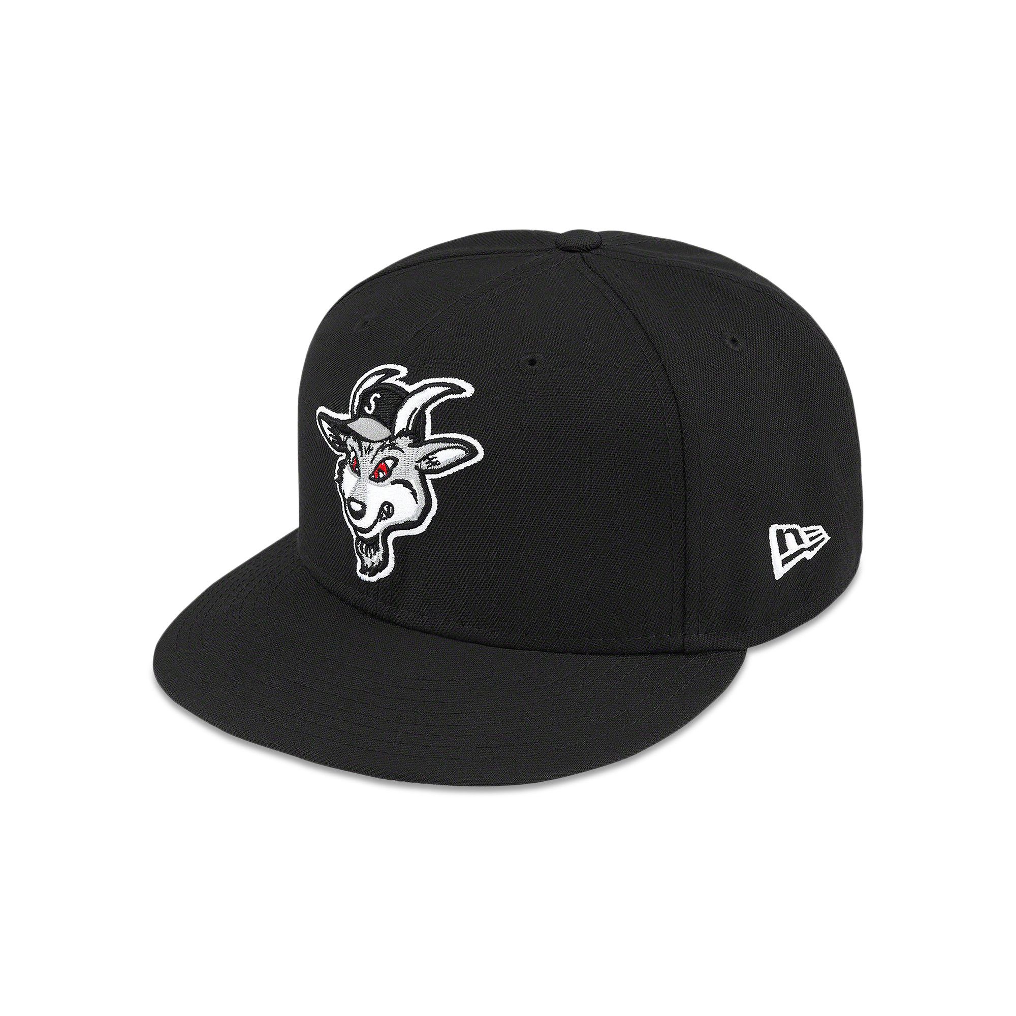 2024-25 秋冬新作  Size 7 1/8 Supreme Goat New Era 'Black' 帽子