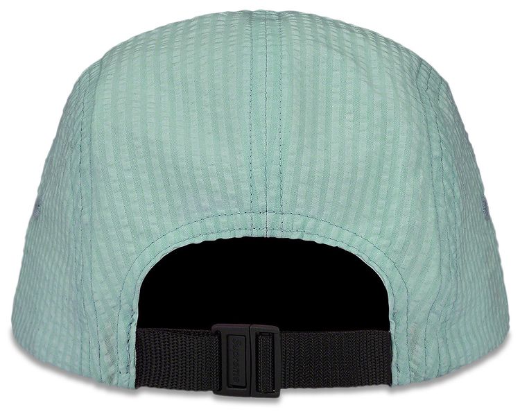 Supreme Washed Seersucker Camp Cap Sage