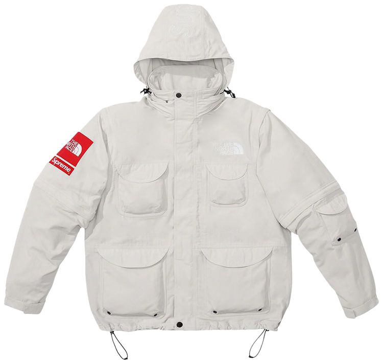 Supreme x The North Face Trekking Convertible Jacket Stone