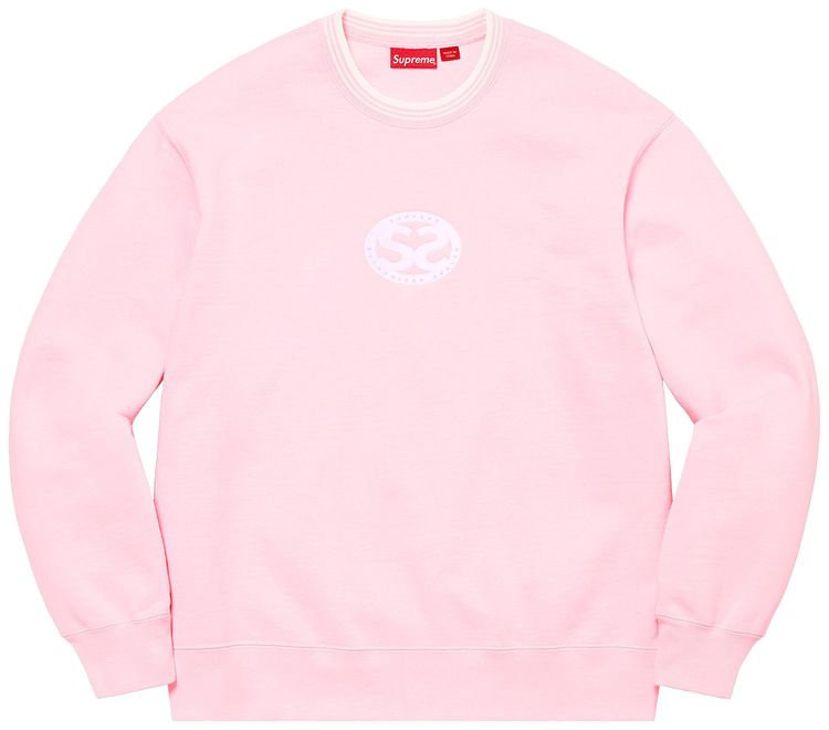 Supreme Double S Crewneck Light Pink