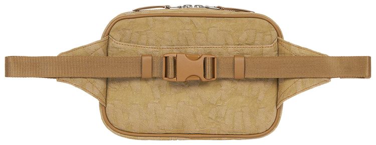 Supreme Fat Tip Jacquard Denim Waist Bag Olive