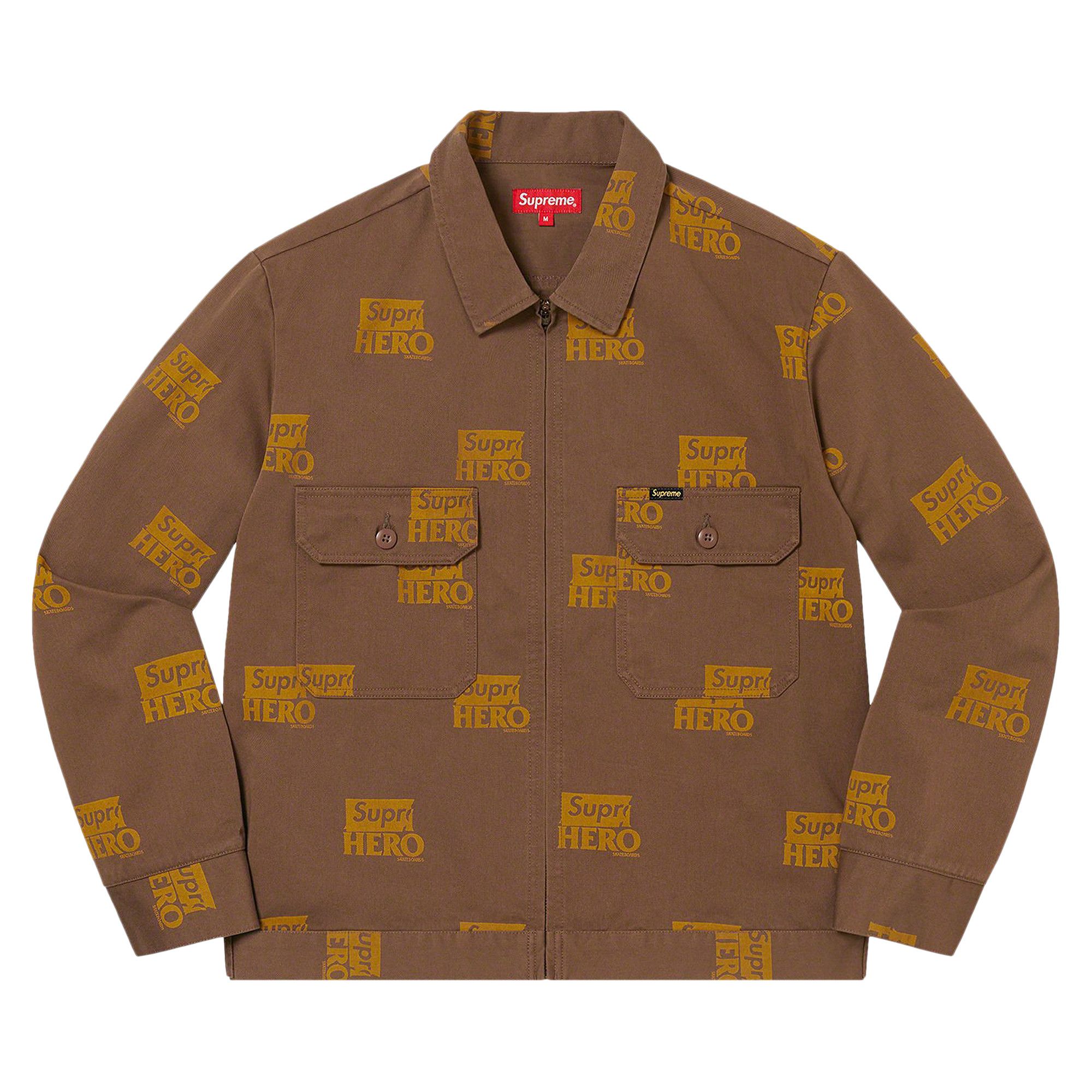 ジャケット・アウター supreme antihero work jacket XL brown Buy Supreme x ANTIHERO Work Jacket 'Brown' - SS22J83 BROWN | GOAT