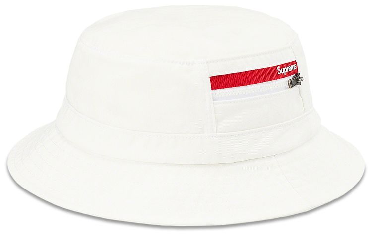 Supreme Zip Pocket Crusher White