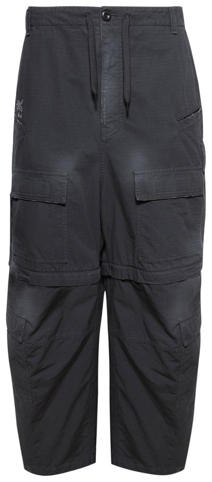 Balenciaga Large Cargo Pants Elephant Grey