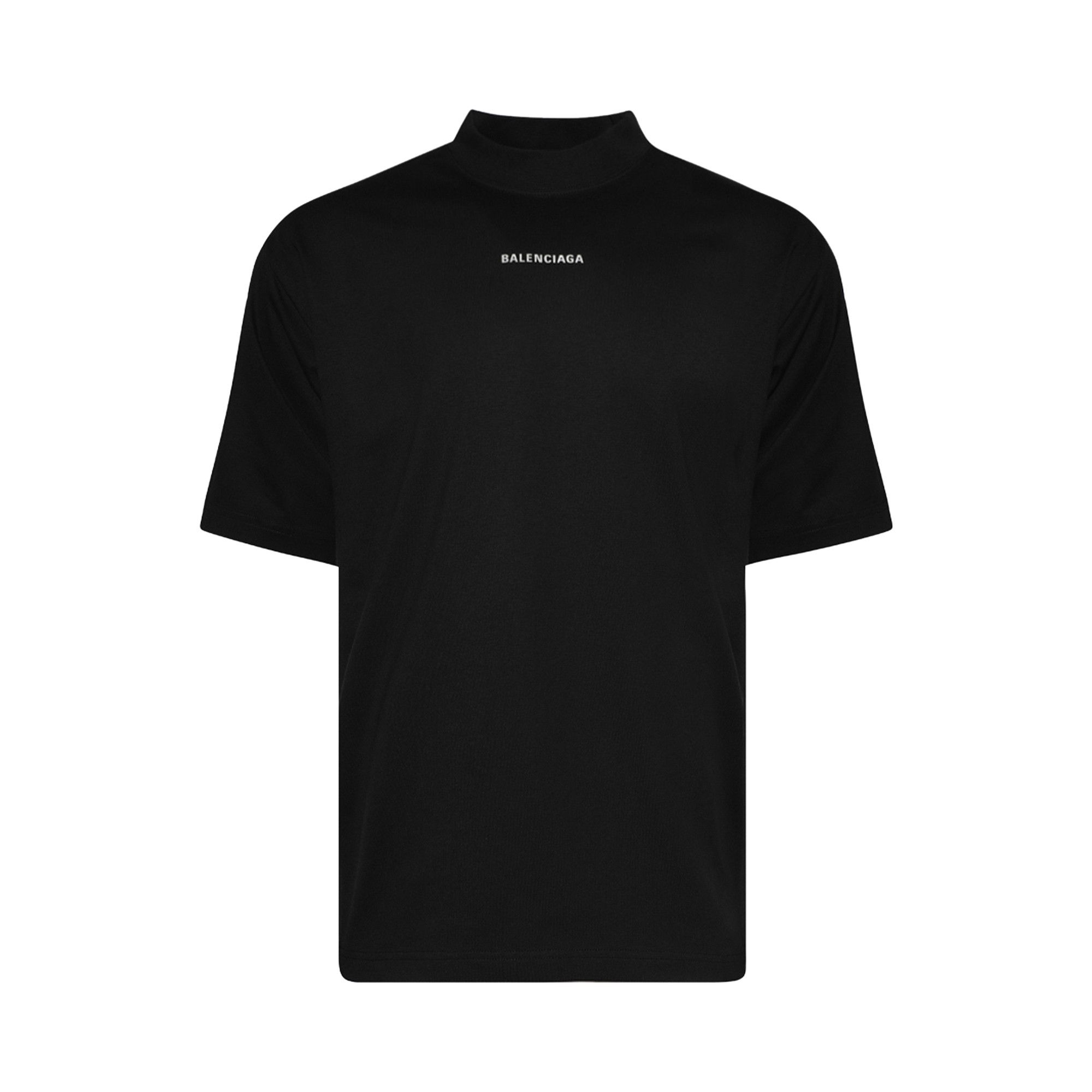 Buy Balenciaga Logo T-Shirt 'Faded Black' - 764235 TQVN1 1083 | GOAT