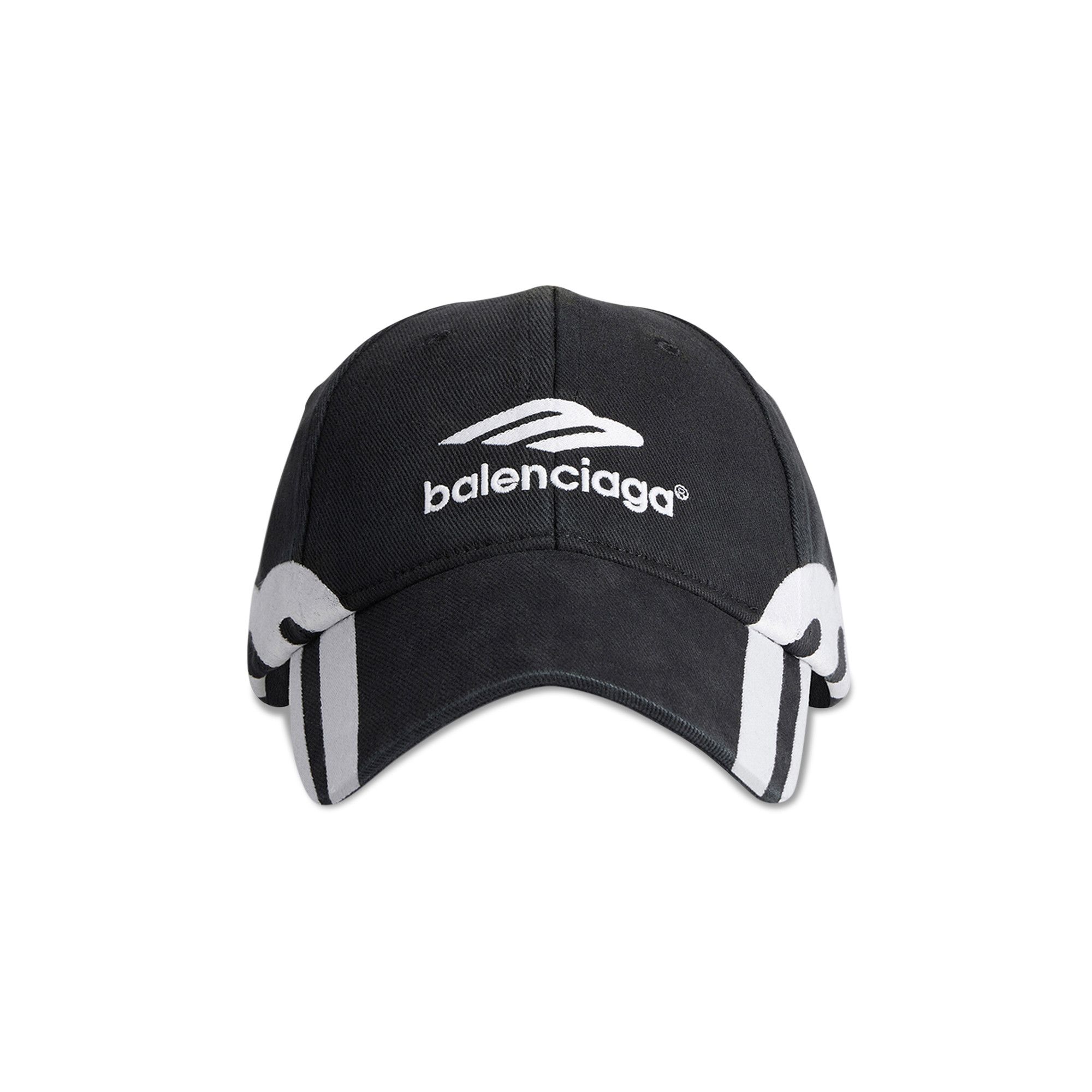 Buy Balenciaga 3B Logo Cap Faded Black White 766860 410B2 1702 GOAT AU