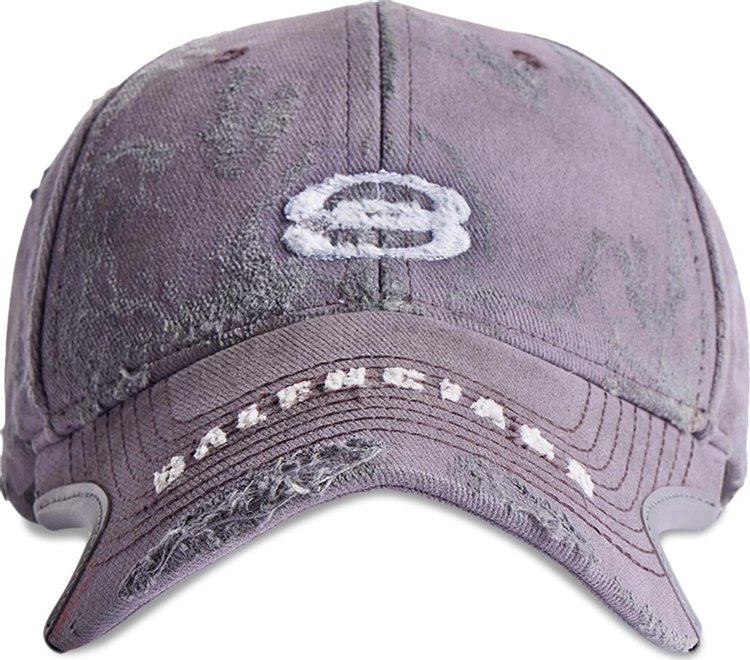 Balenciaga Unity Cap Faded PurpleWhite